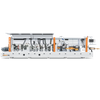 Máquina para enfaixar bordas automática industrial KE-568JS